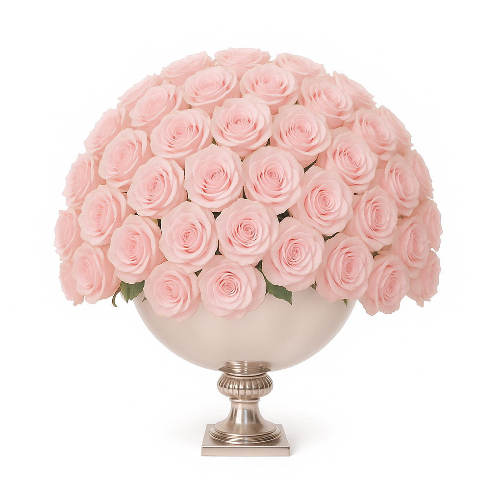 Classic Rose Punch Bowl